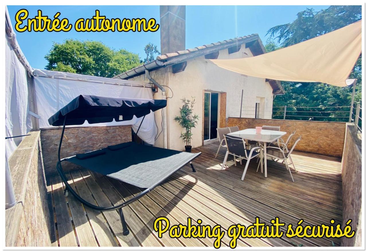 T3 En Duplex Pour 6 Pers Bien Place Terrasse Et Parking Inclus Apartment Тулуза Екстериор снимка
