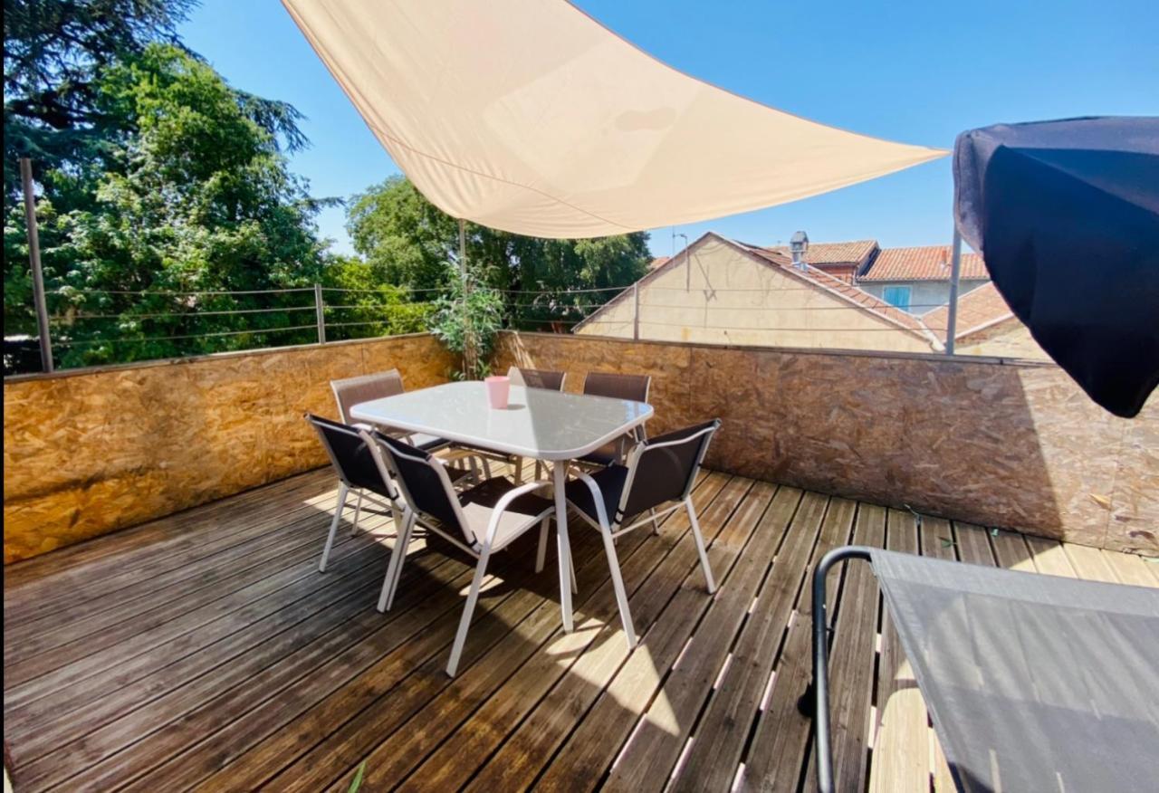 T3 En Duplex Pour 6 Pers Bien Place Terrasse Et Parking Inclus Apartment Тулуза Екстериор снимка